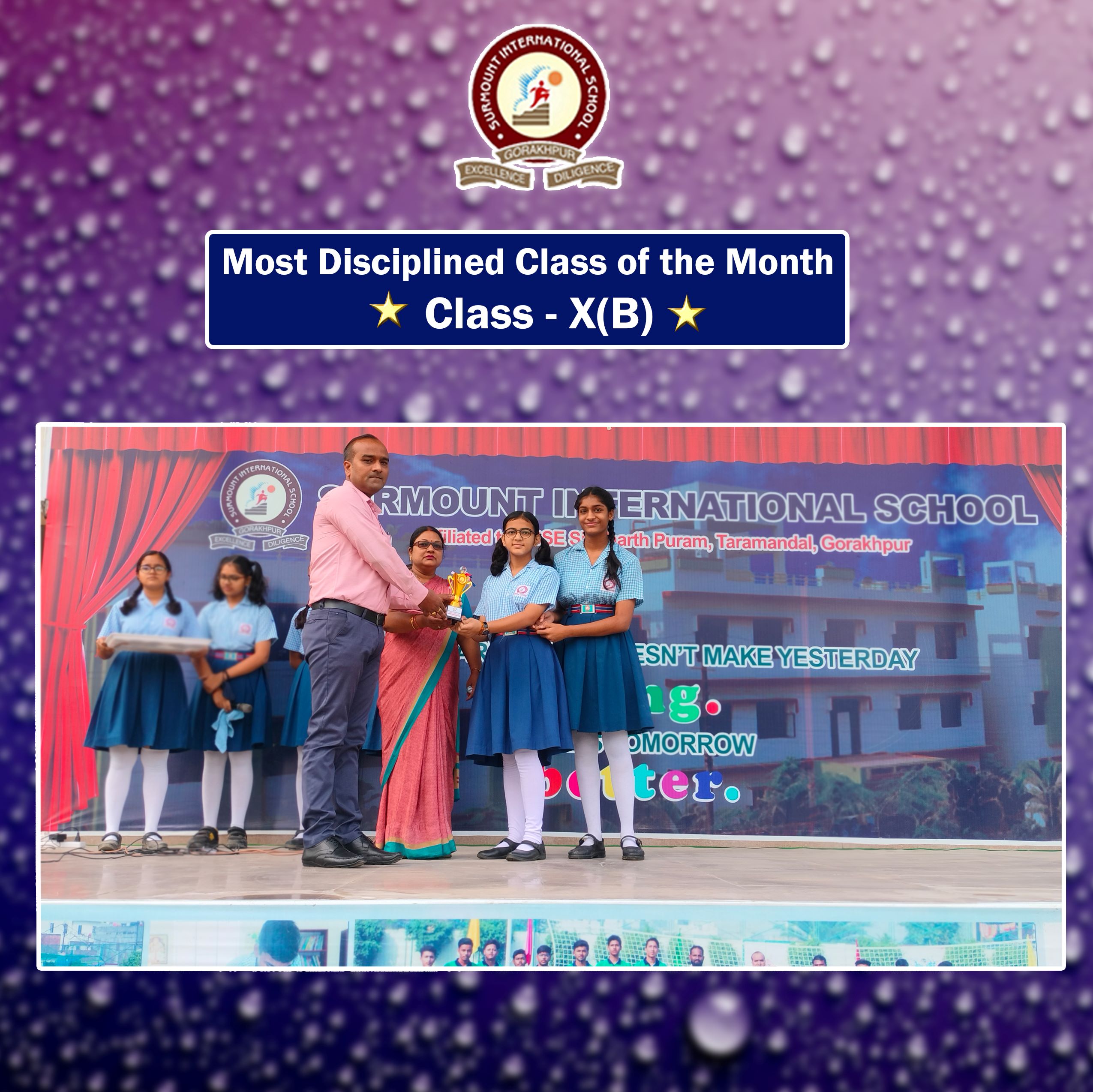Most Disciplined Class of the Month - X (B)